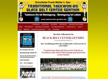 TRADITIONAL TAEKWON-DO BLACK BELT CENTER GENTHIN