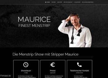 Maurice – Menstrip Dresden Stripper für Dresden – Sachsen