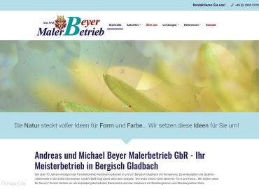 Maler Beyer GbR-Ihr Malerbetrieb in Bergisch Gladbach/Köln