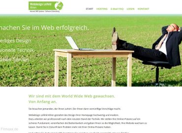 Webdesign Leifeld Ahlen