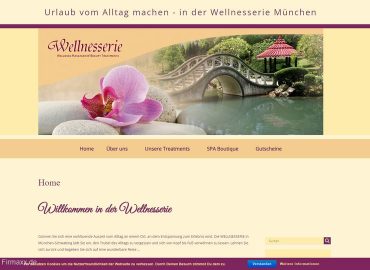 Wellnesserie – Wellness Massagen & Beauty Treatments München
