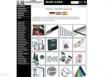 GLAS LLAGA > Glasbeschläge & Glaswerkzeuge