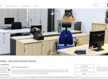 gruendershop – das Unternehmerportal speziell für gebrauchte Büromöbel & neue Büromöbel, Versicherungen, Mobiles Business, uvm.!