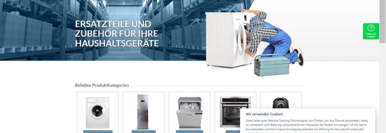 Ersatzteile für Waschmaschine, Kühlschrank, Geschirrspüler von allen Herstellern wie Bosch, AEG, Siemens, Bauknecht und viele mehr
