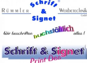 Andre´Rümmler Werbetechnik GmbH Schrift & Signet