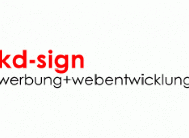 kd-sign: werbung webentwicklung