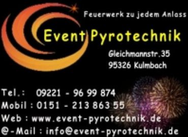 Event Pyrotechnik Feuerwerke Kulmbach Bayern